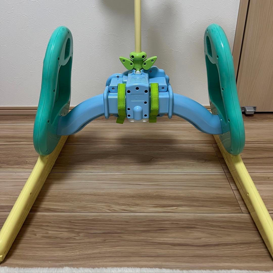 ✨美品 新型 くまのプーさんえらべる回転6WAYジムにへんしんメリー プーメリー