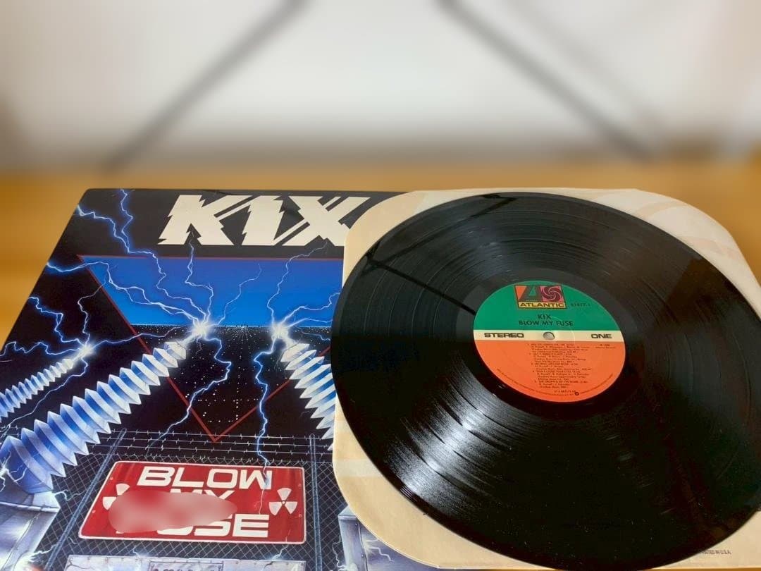 【稀少盤LP！】KIX / Blow My Fuse レコード　LP