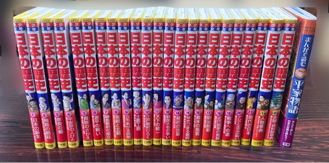 日本の歴史全巻＋まんがで読む平家物語