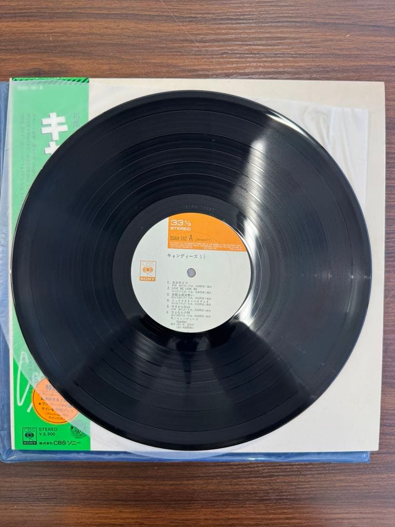 キャンディーズ LPレコード まとめ売り ポスター付