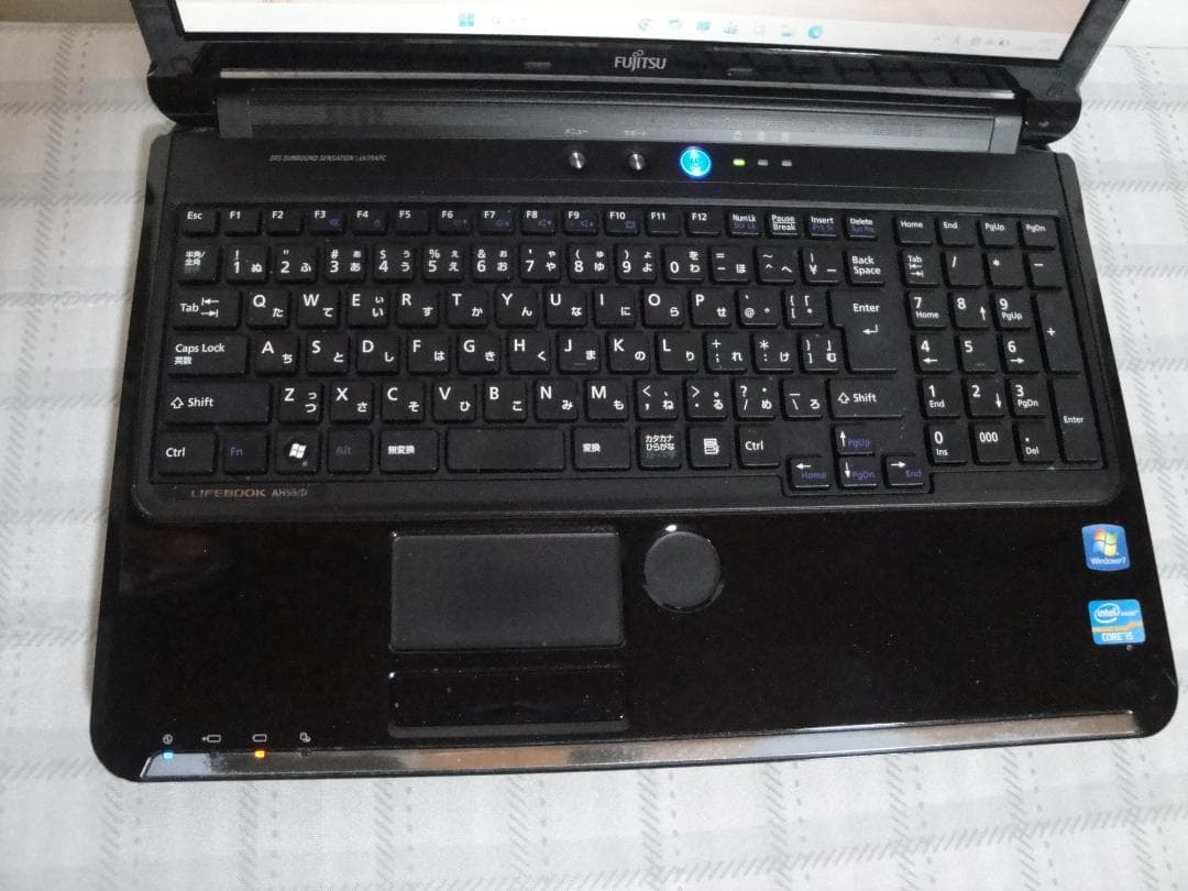 富士通 AH56/D　ノートPC 　SSD 500GB