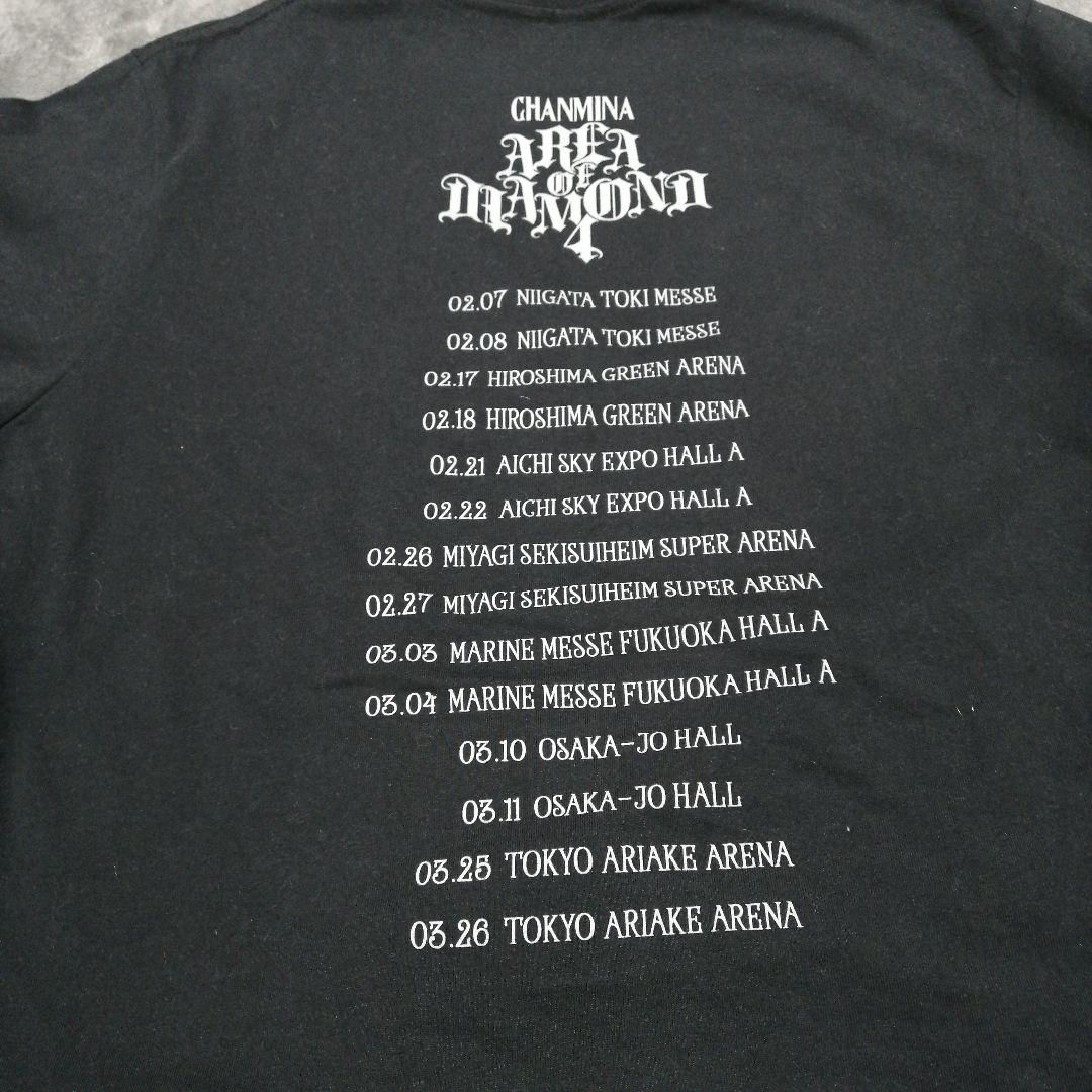CHANMINA AREA OF DIAMOND半袖 Tシャツ Lサイズ