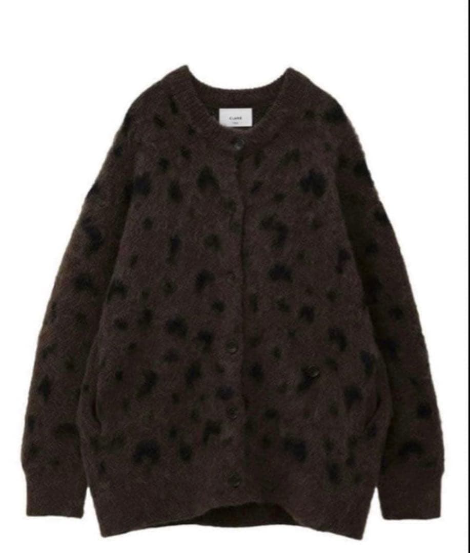 広瀬すず CLANE MOHAIR LOOSE KNIT CARDIGAN