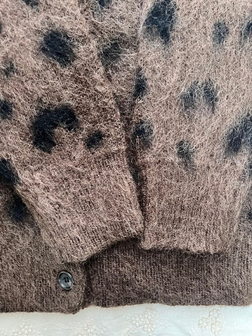 広瀬すず CLANE MOHAIR LOOSE KNIT CARDIGAN