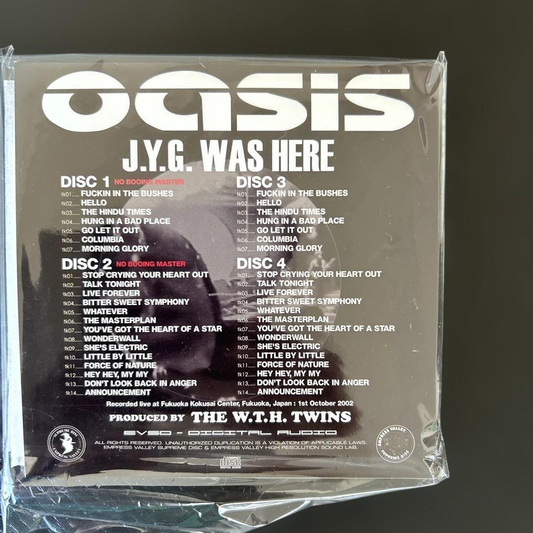 Oasis 福岡事変 / J.Y.G. WAS THERE オアシス　CD