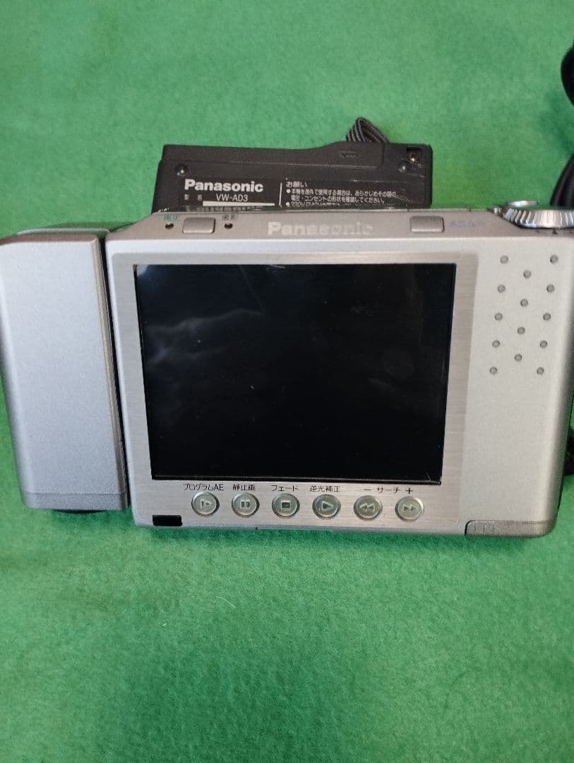 パナソニック ミニdv ビデオカメラ NV-DE3　動作確認済　液晶フィルム新品