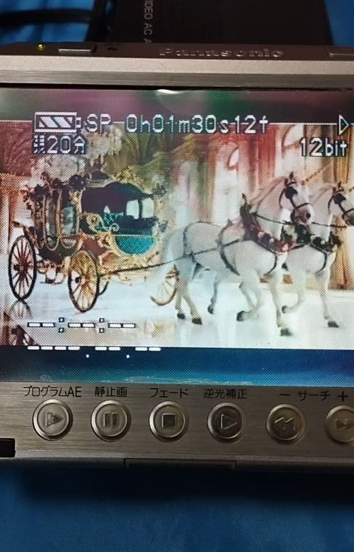 パナソニック ミニdv ビデオカメラ NV-DE3　動作確認済　液晶フィルム新品