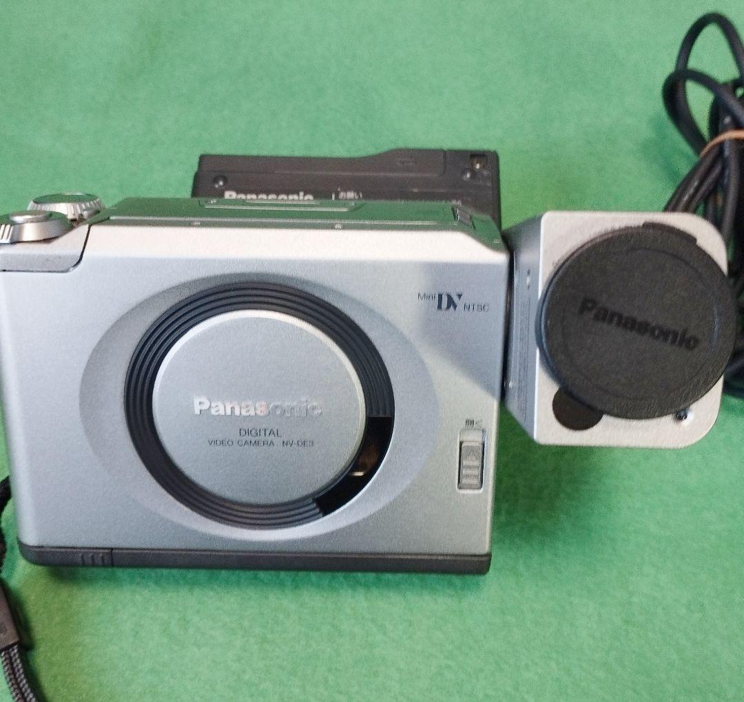 パナソニック ミニdv ビデオカメラ NV-DE3　動作確認済　液晶フィルム新品