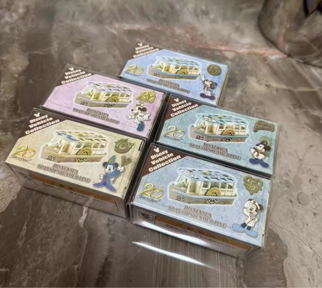 東京ディズニーシー20周年　スチーマーライン　トミカセット　新品