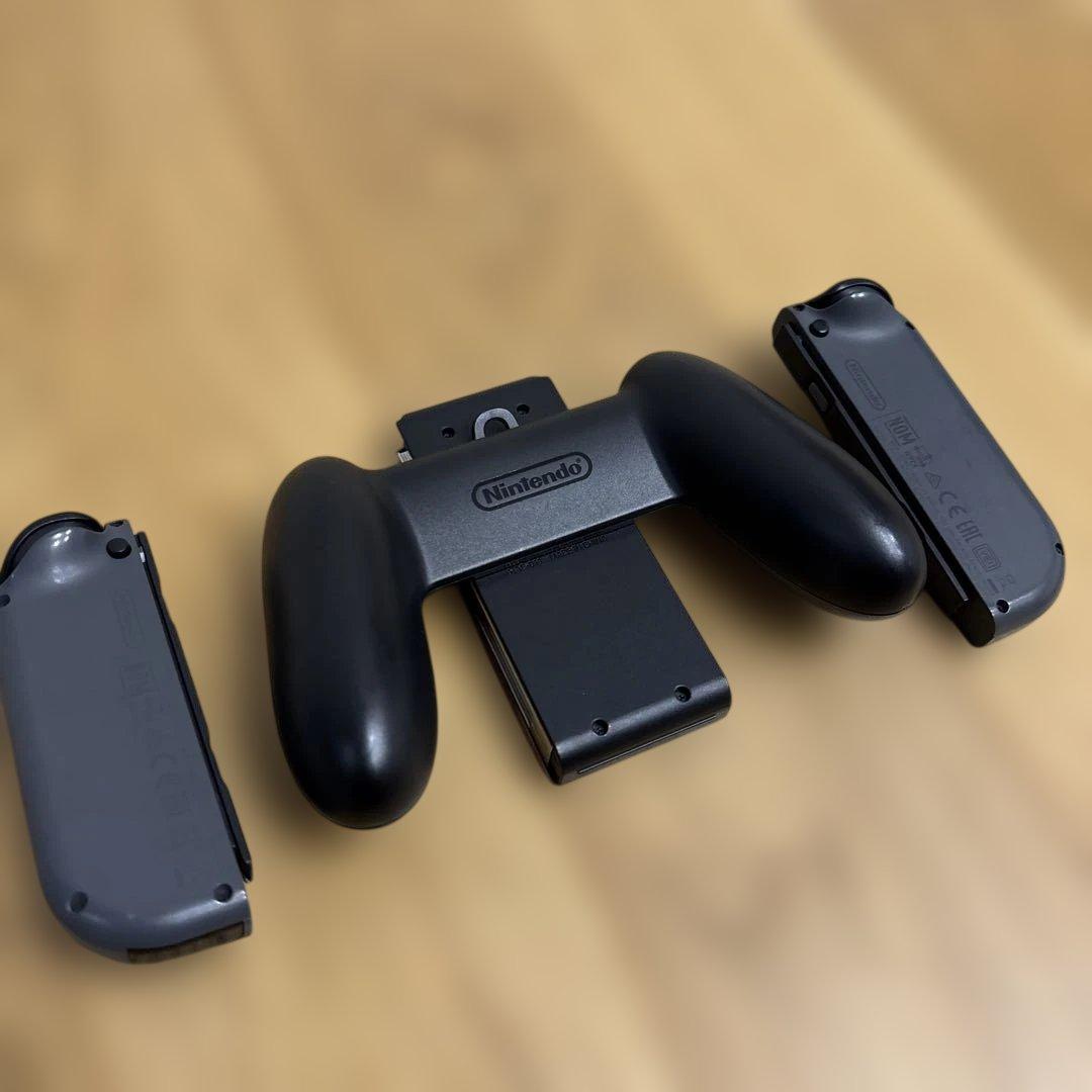 Nintendo Switch 本体、付属品/グレー（箱あり）/動作確認済み