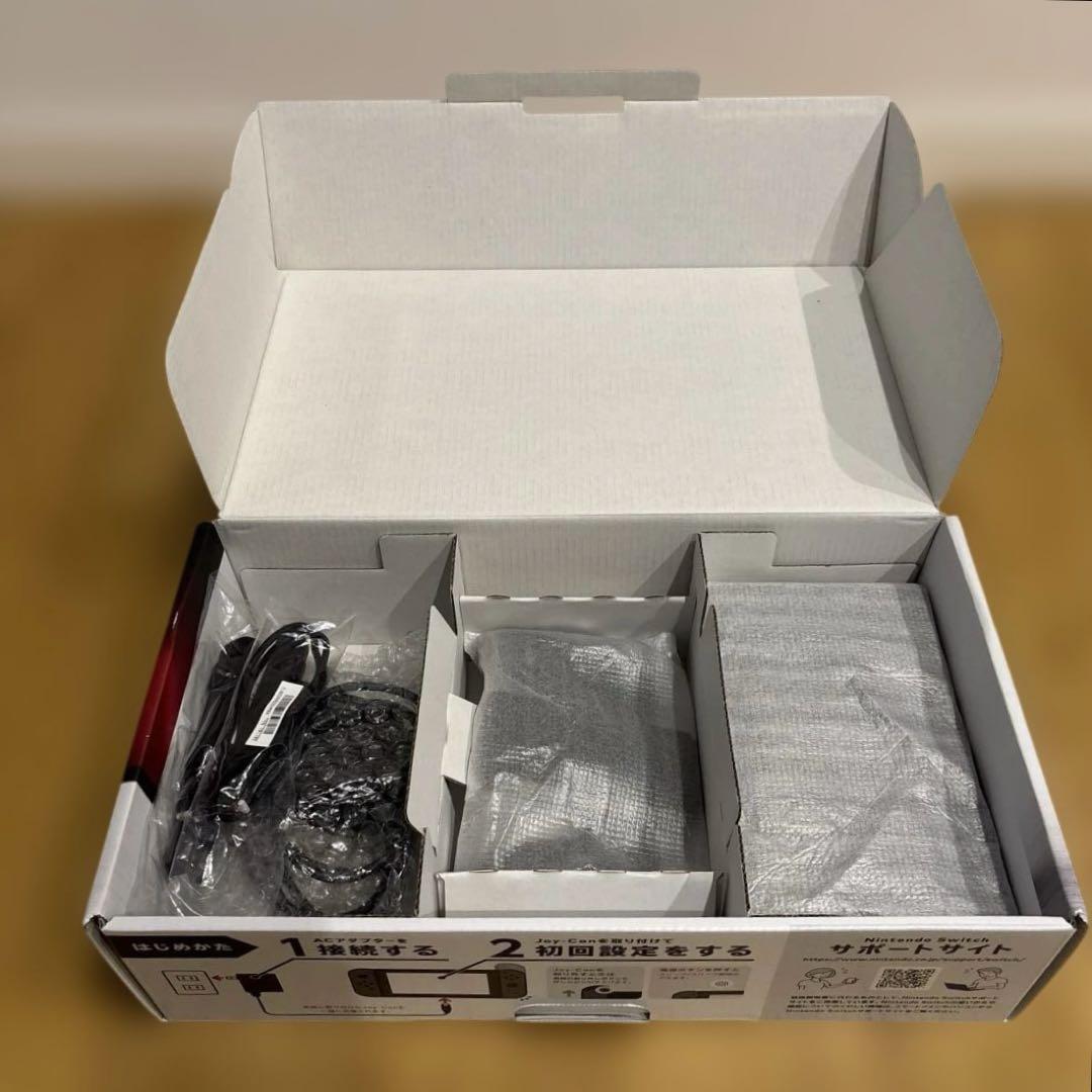 Nintendo Switch 本体、付属品/グレー（箱あり）/動作確認済み