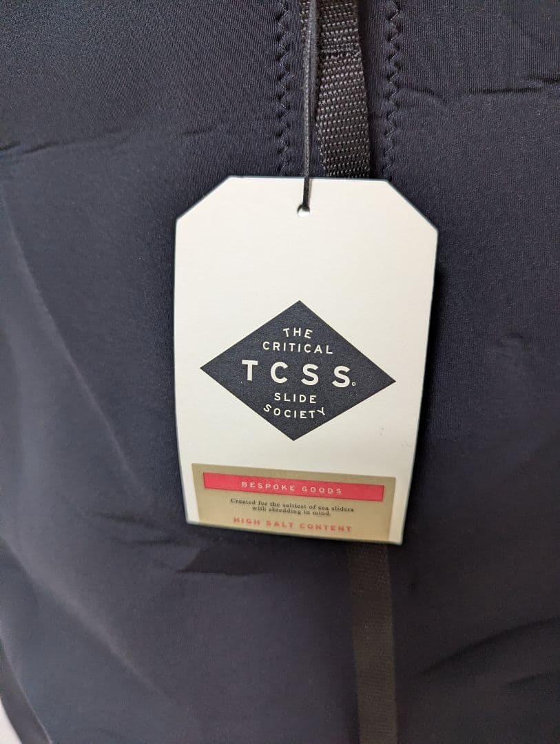 新品未使用 TCSS 海外Ssize 2ミリフルスーツ バックジップ