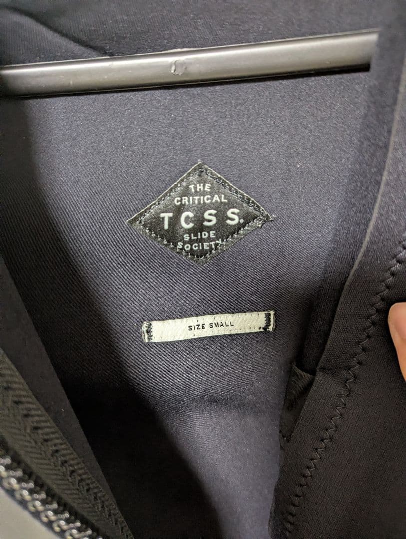 新品未使用 TCSS 海外Ssize 2ミリフルスーツ バックジップ