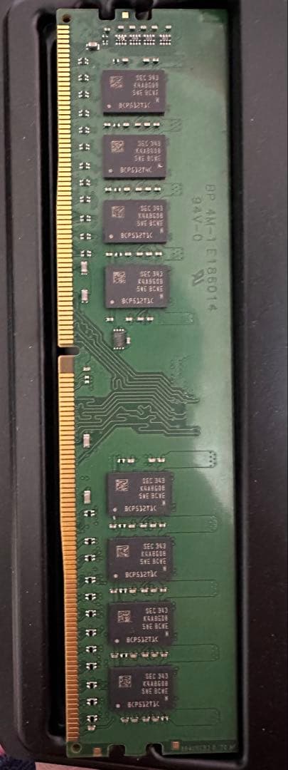 サムスン製チップ D4D3200- DDR4 PC4-25600 16GB 2枚