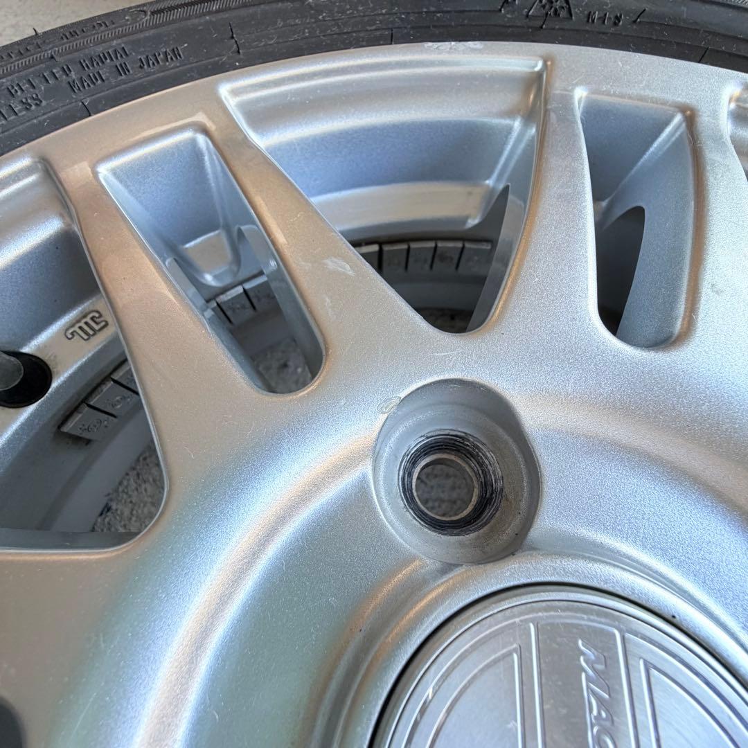 MACBES 14インチアルミホイール4本セット 155/65R14 軽自動車用