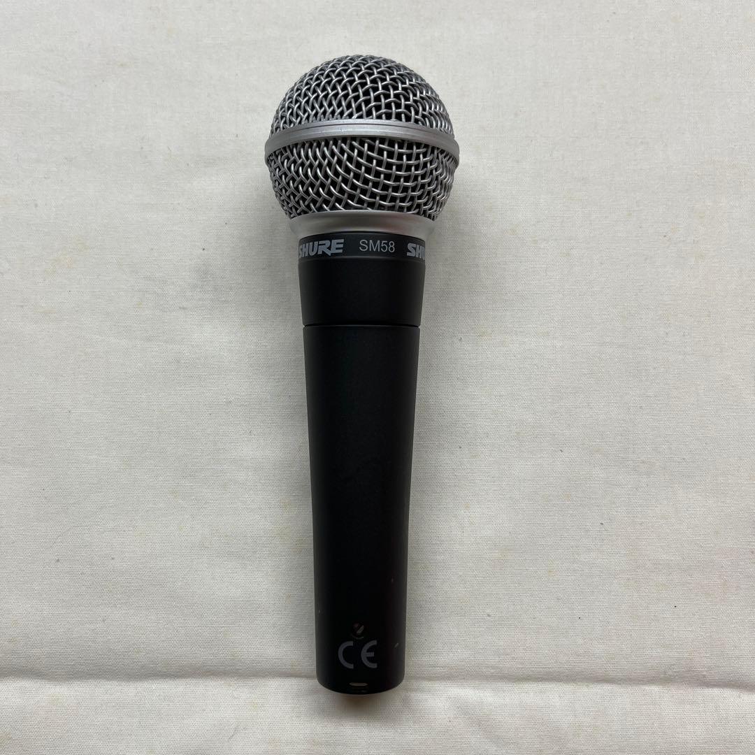 Shure SM58 ダイナミックマイク 専用ケース付 GC35
