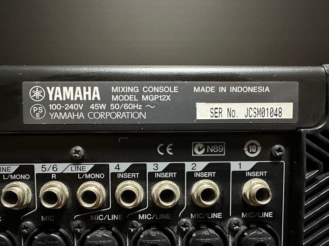 YAMAHA MGP12X アナログミキサー