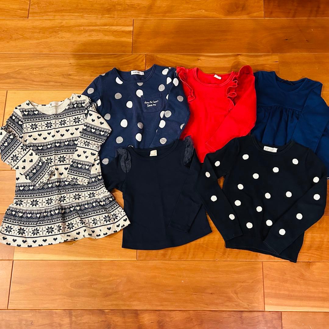 女の子まとめ売り　女の子秋冬　女の子トップス　スカート　キッズ服セット