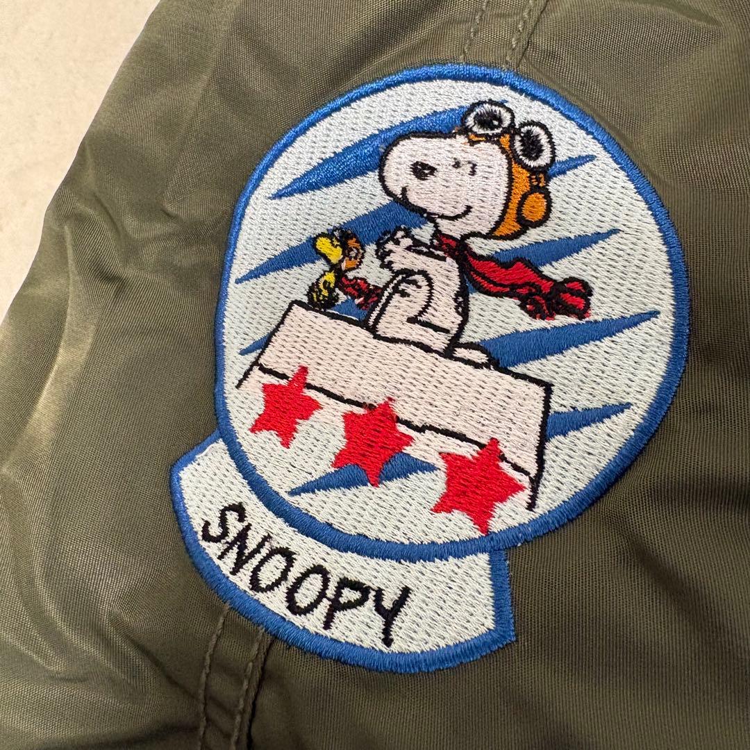 キューブシュガー　PEANUTS N3-B フライトジャケット　スヌーピー