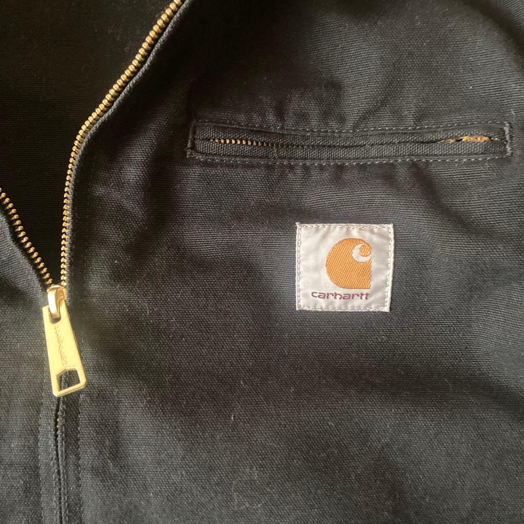 Carhartt WIP DETROIT JACKET Black 裏地なし
