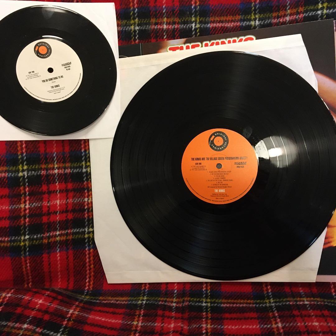 THE KINKS village green レコード＋7inch付き　5/0
