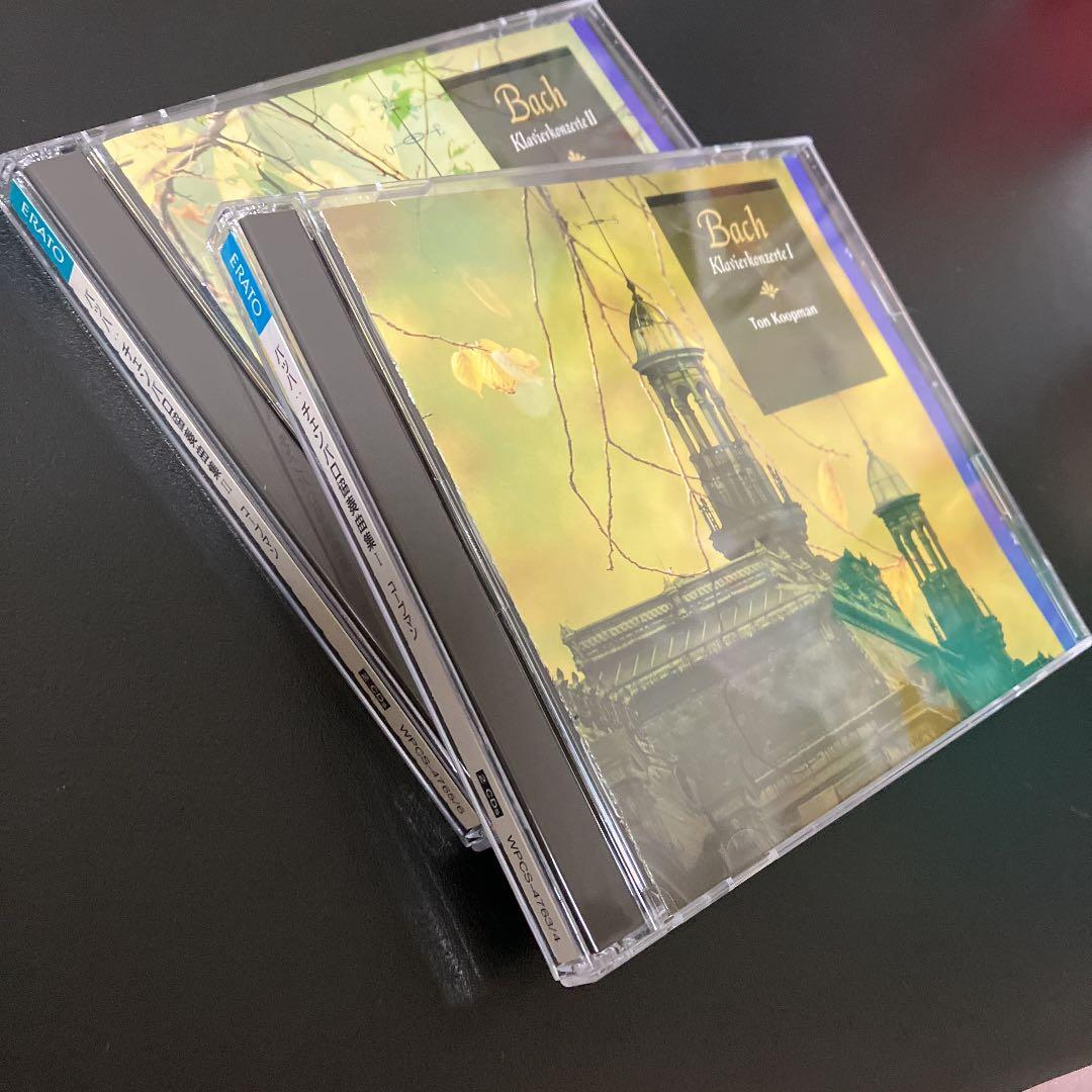 【売約済】コープマン／バッハ:チェンバロ協奏曲集（全15曲）　2CD×2=4CD