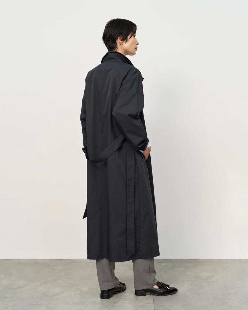 ソージュ リモンタパッカブルコート SOÉJU ネイビーM