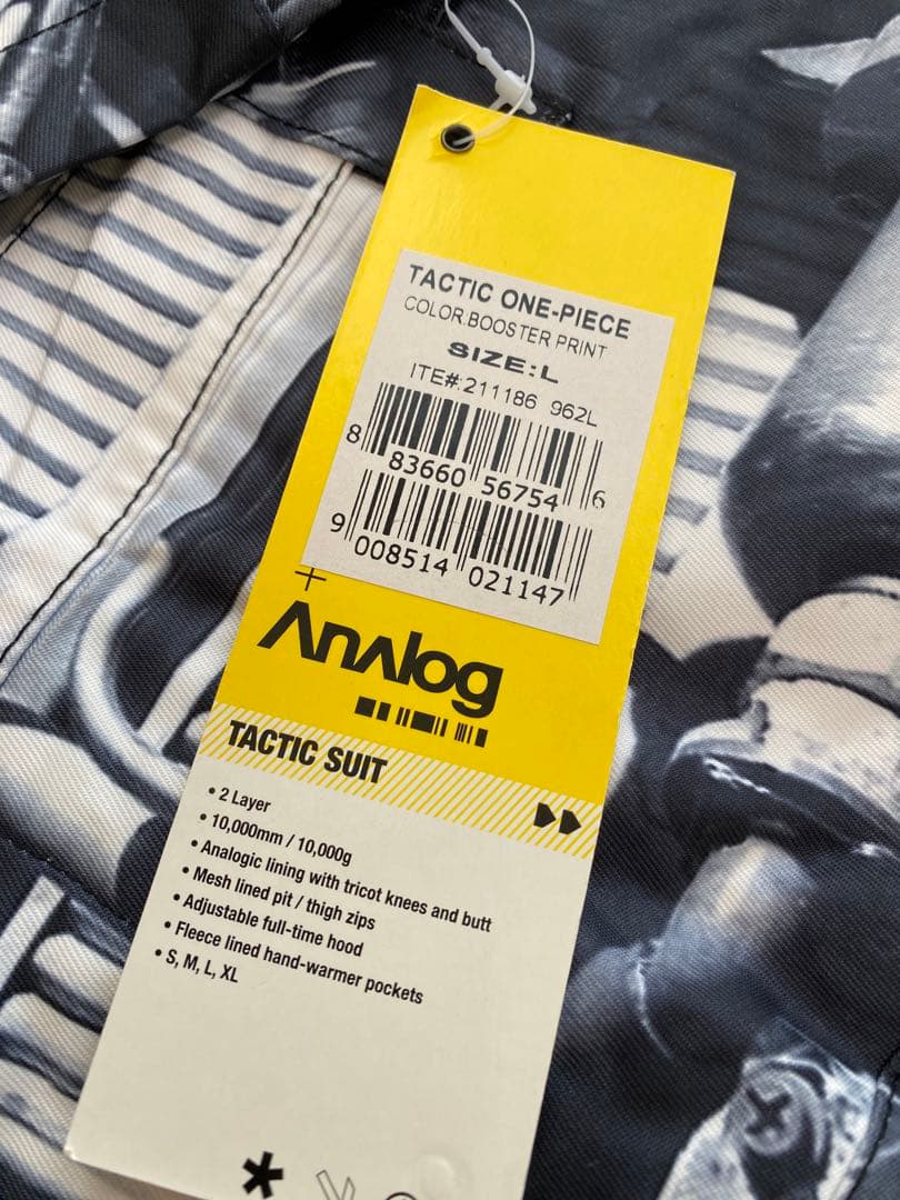 【新品タグ付き】バートン Analog スノーボードウェア ツナギ