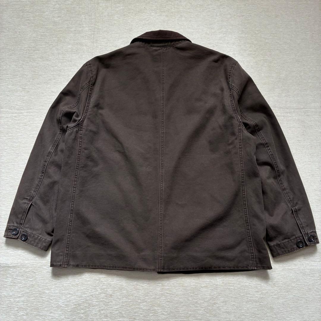OLD GAP ハンティングジャケット　カバーオール　ブラウン　コーデュロイ襟