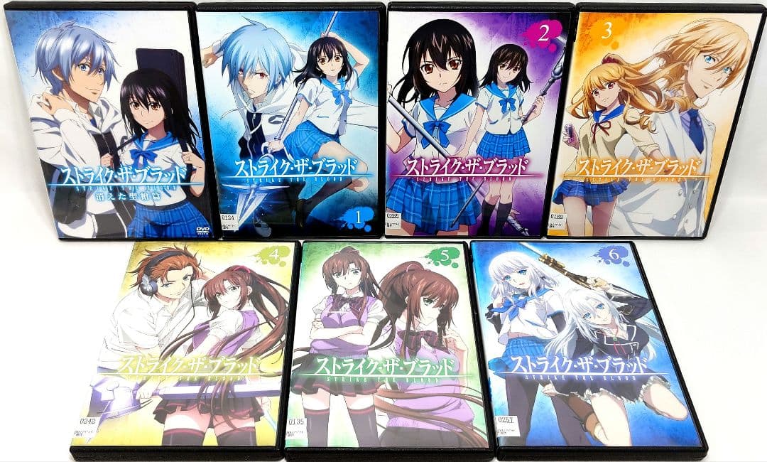 ストライク・ザ・ブラッド【Ⅰ〜Ⅴ+特別編+OVA】DVD 全32巻
