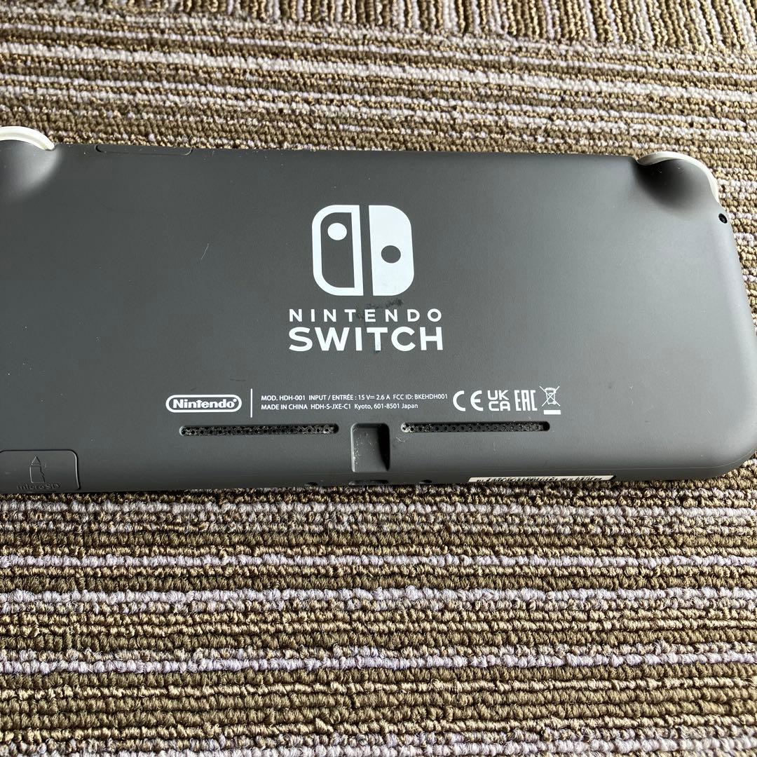 ジャンク　ニンテンドースイッチ　ライト本体グレー