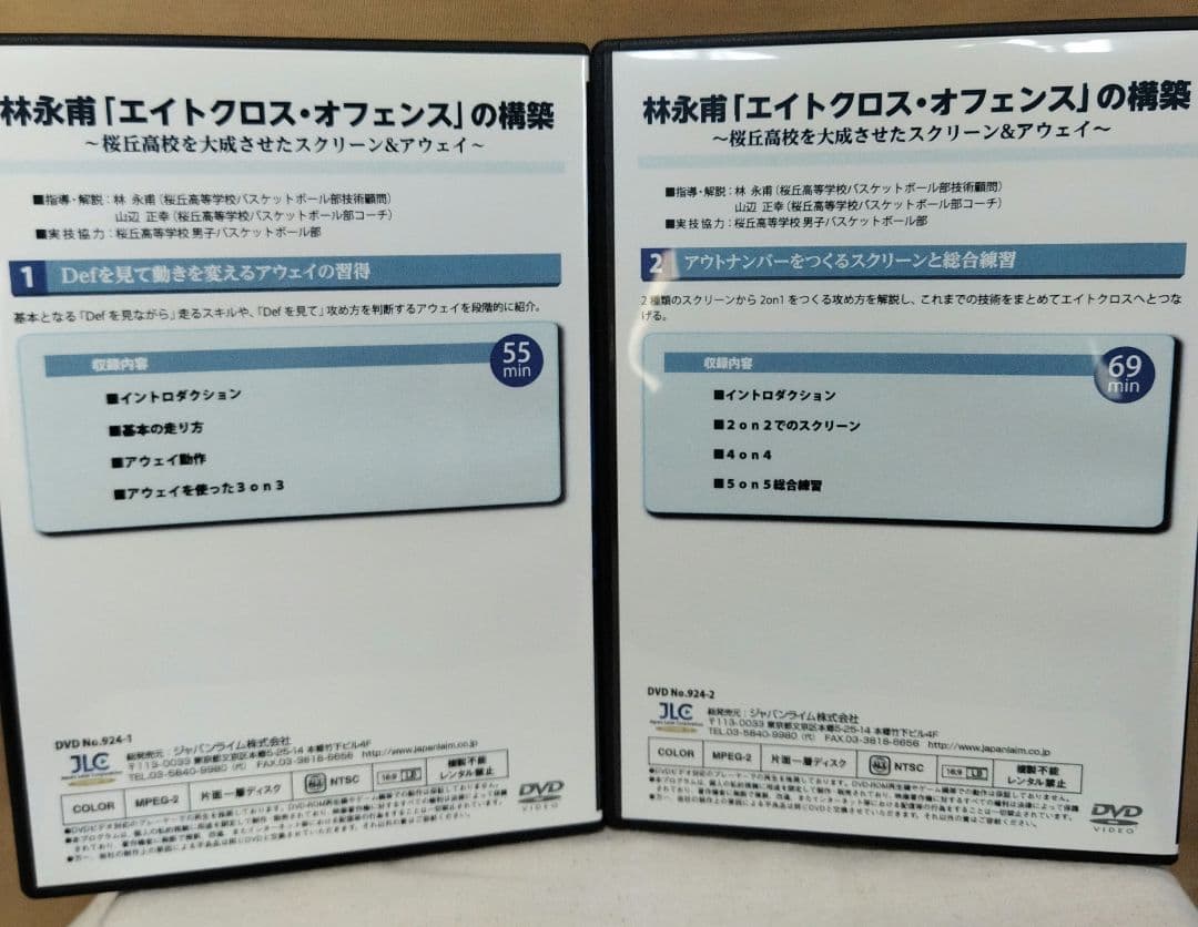 林永甫「エイトクロス・オフェンス」の構築　全２巻セット