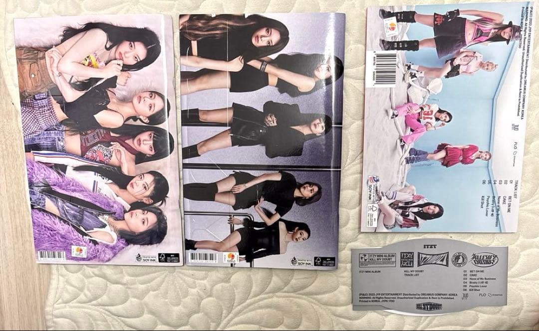 ITZY CD アルバム 3冊　バラ売り⭕️