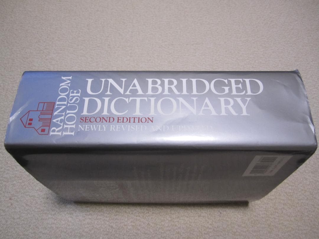 洋書 RANDOM HOUSE UNABRIDGED DICTIONARY 2nd