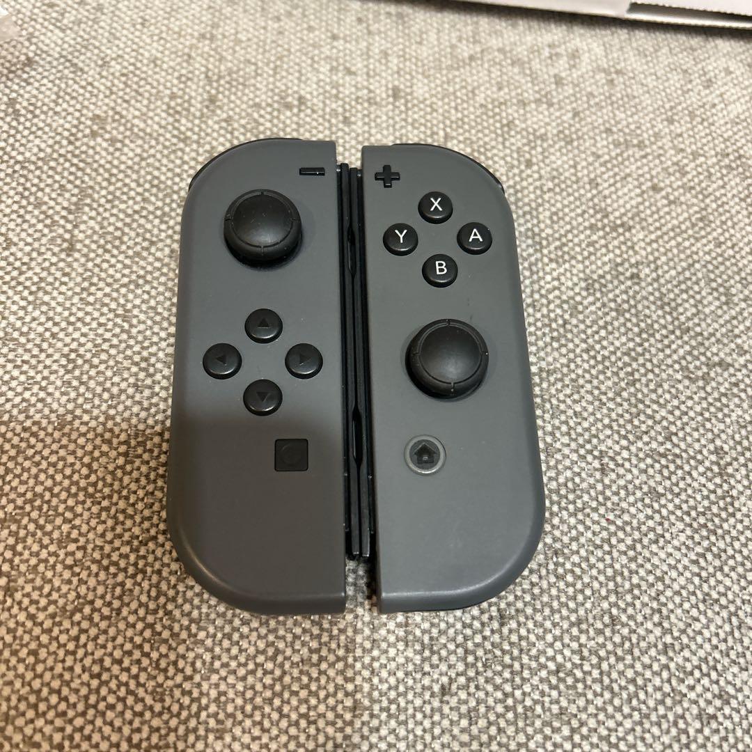 【美品】 Nintendo Switch 本体 グレー 完備品