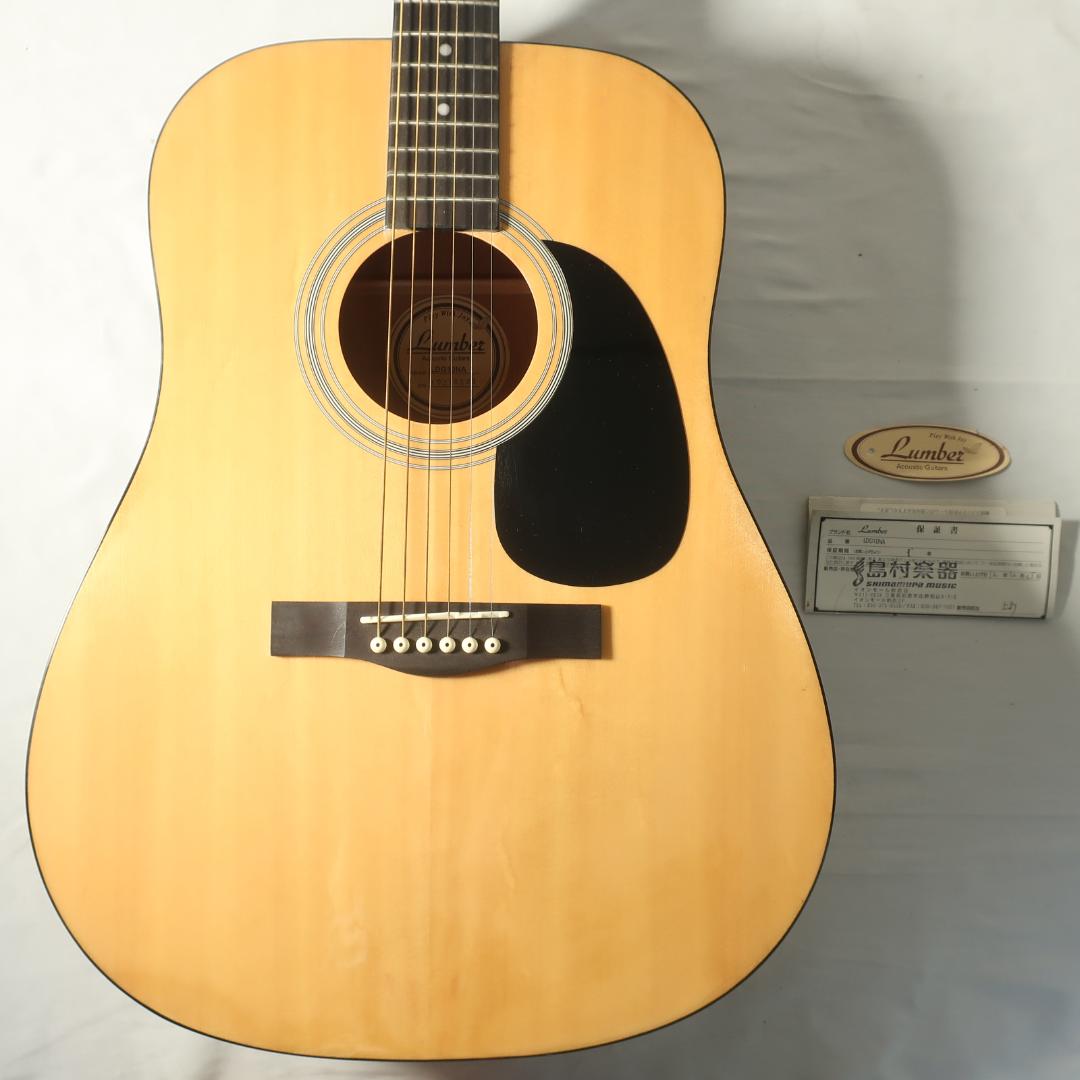 美品 Lumber LDG10NA アコースティックギター ケース付き