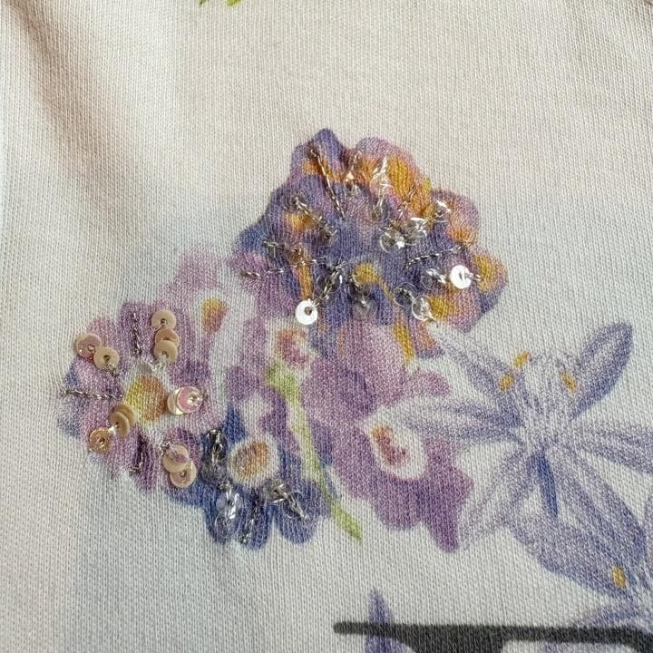 【古着】Christian Dior ガリアーノ期 半袖Tシャツ05 ロゴ＆花柄