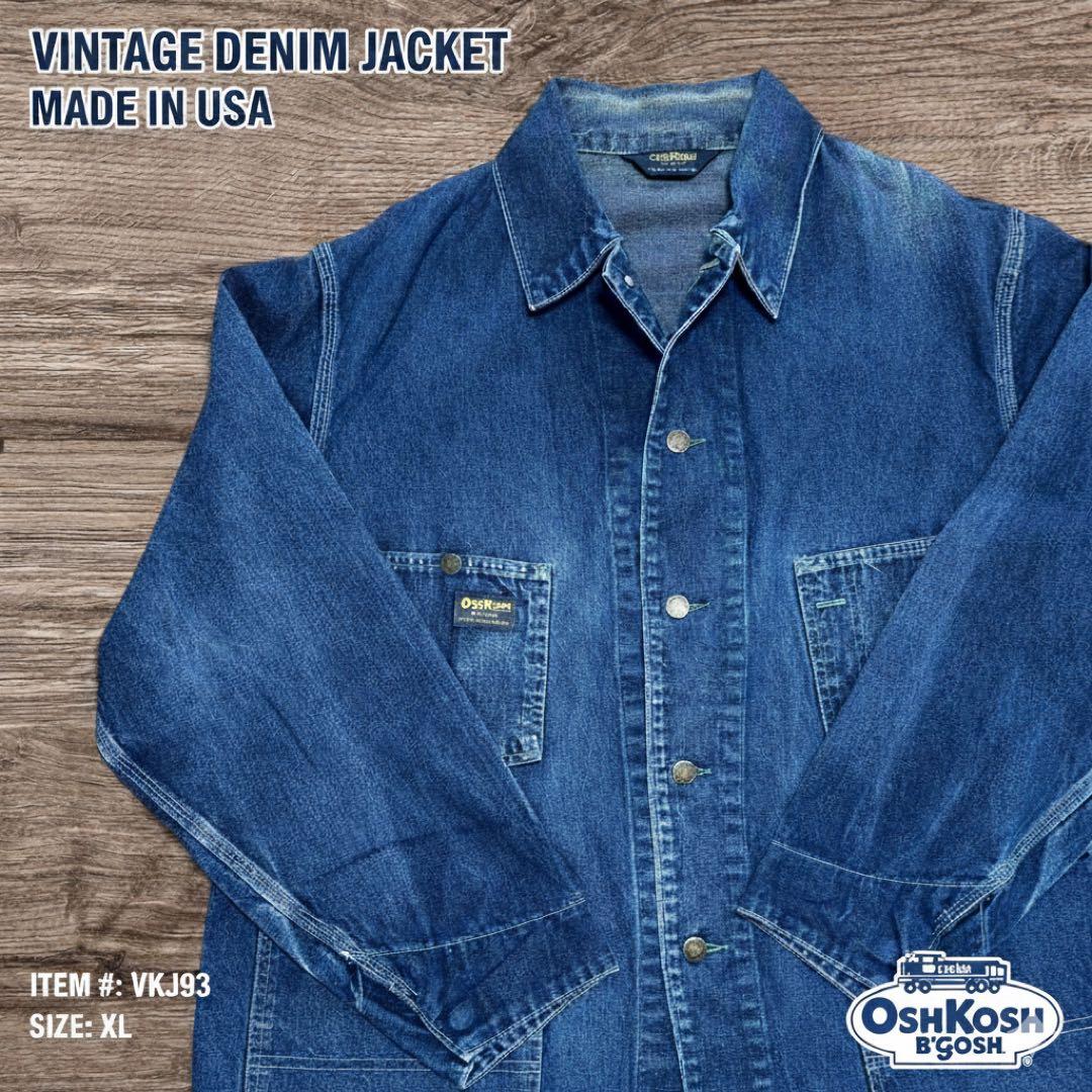 ストレンジカメレオン様用【USA製】80s-90s オシュコシュ デニム カバー