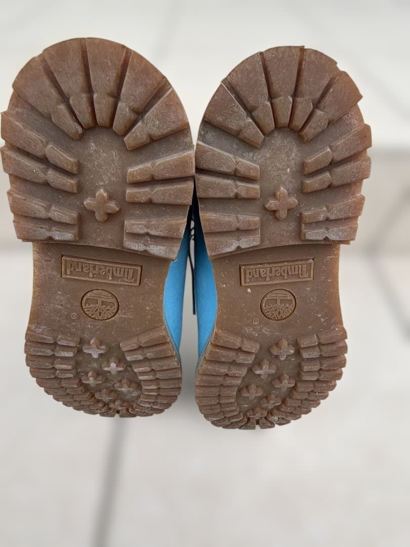 Timberland ブーツ ターコイズブルー 7インチ W