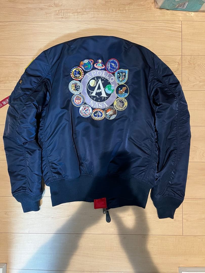 ジャケット・アウター ALPHA NASA MA-1