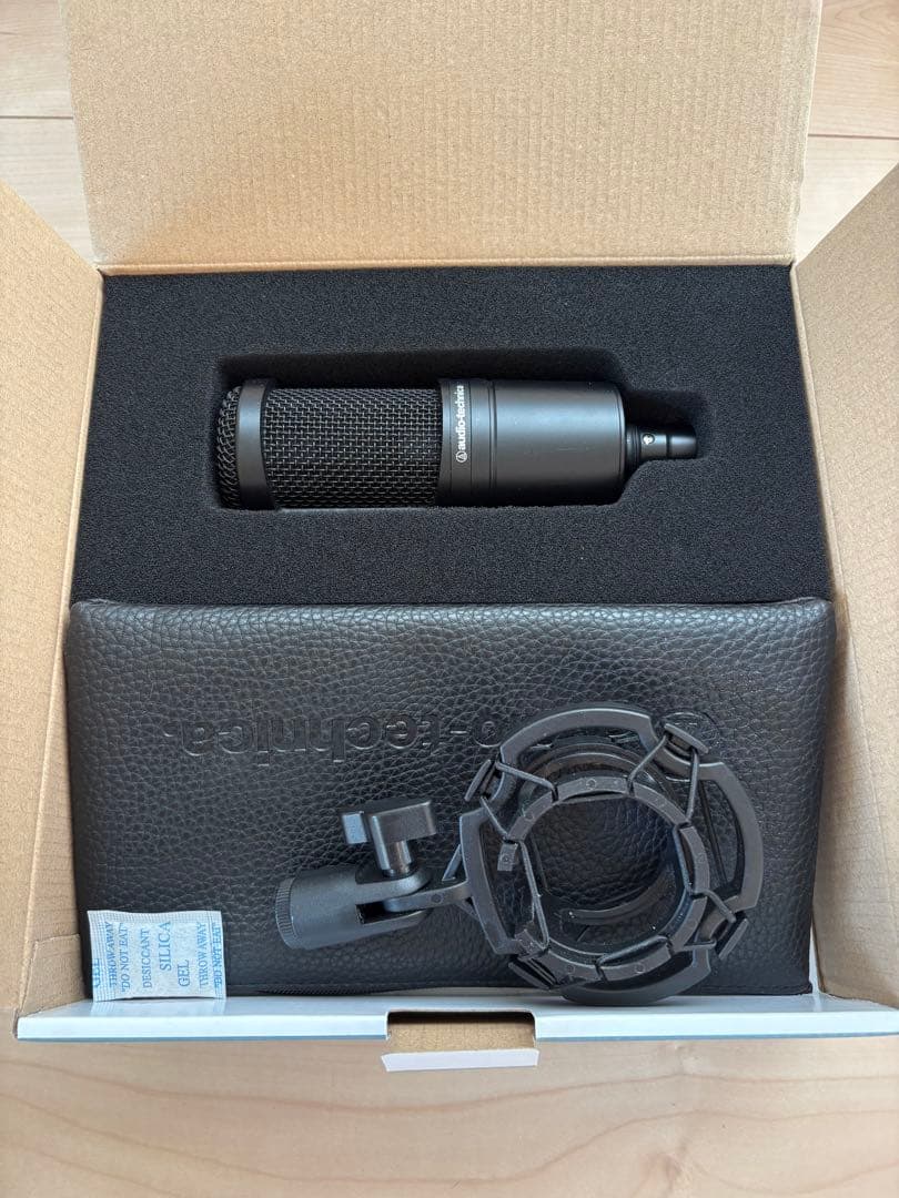 audio-technica AT2020 コンデンサーマイク ショックマウント