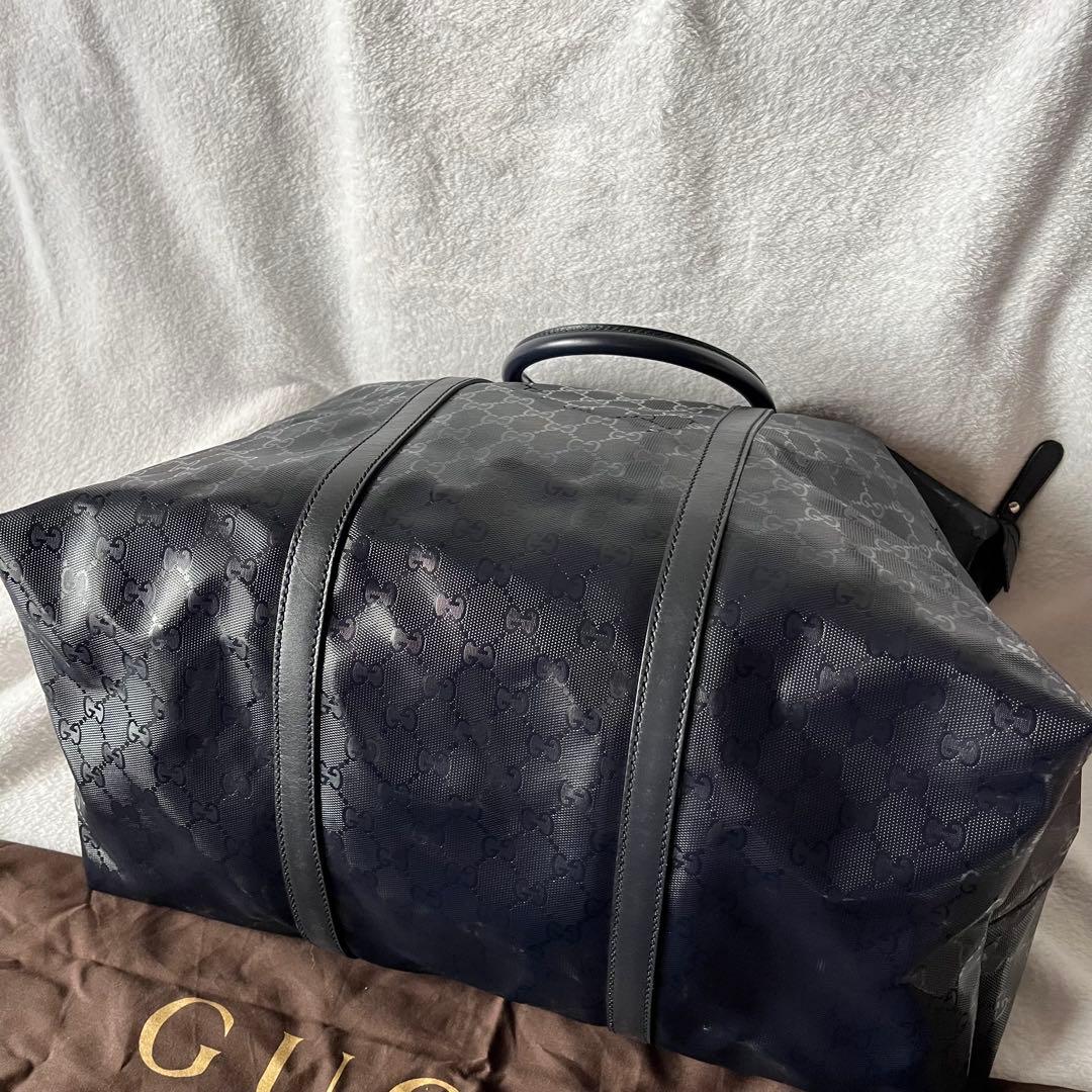 ＊brfu⭐︎tm様　　　GUCCIボストンバッグ インプリメGG PVCレザー