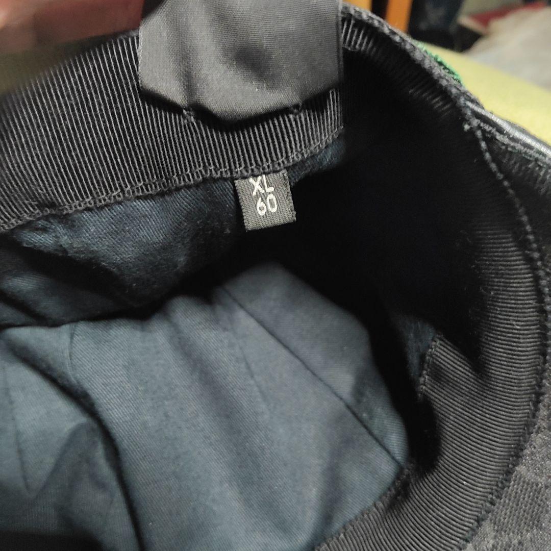 3月売りつくし！正規保証！Gucci ブラック キャップサイズｘｌ60