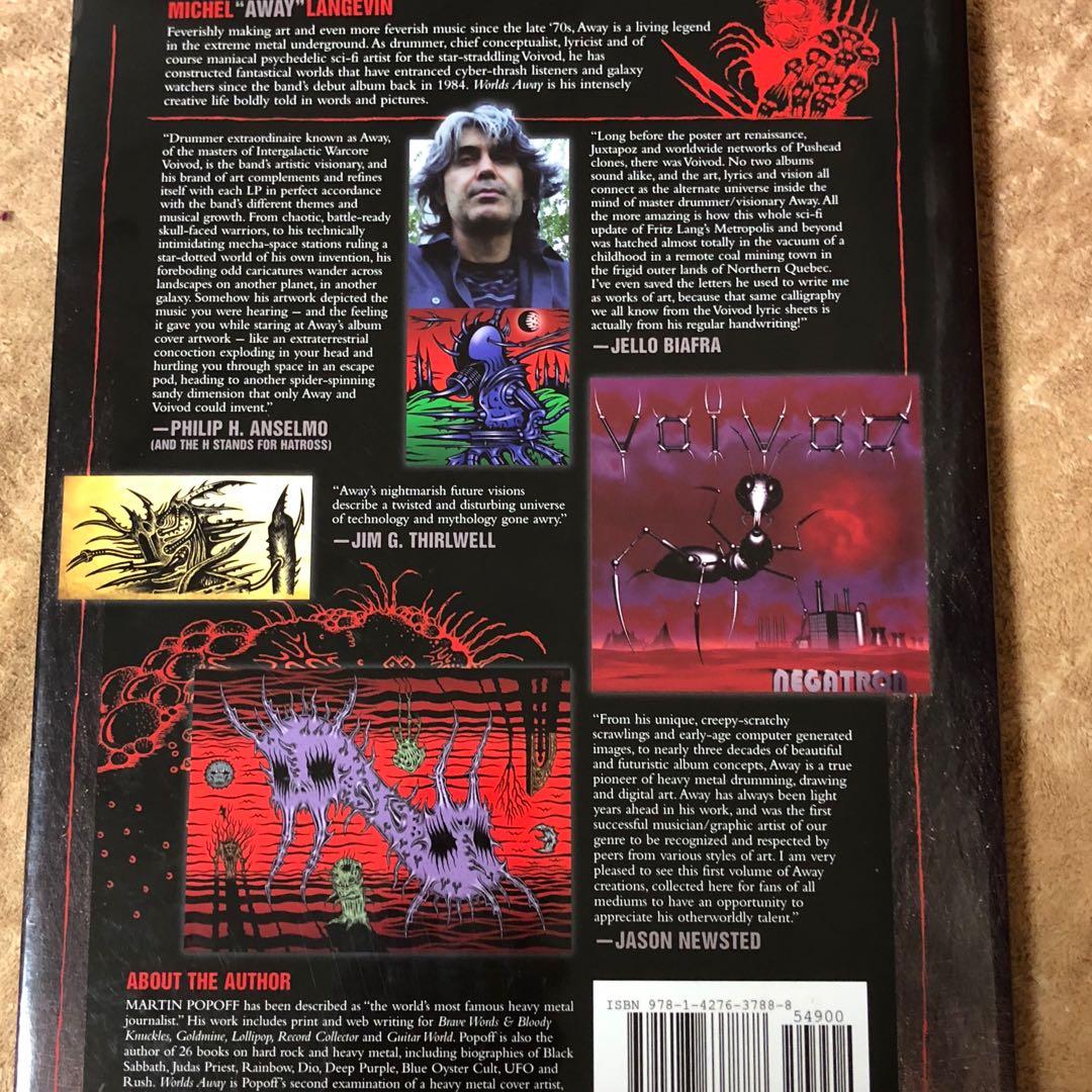 Voivod away art book 画集