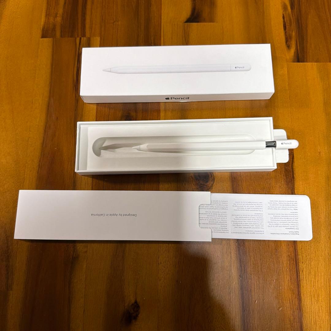 Apple Pencil usb-c 美品　ホワイト 箱付き