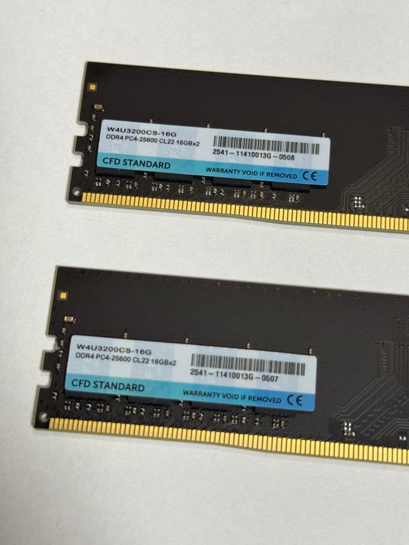 CFD メモリ DDR4 3200 32GB W4U3200CS-16G