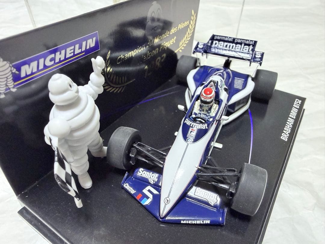 ミニチャンプス ブラバム BT52 ミシュランボックス　ネルソンピケ 希少