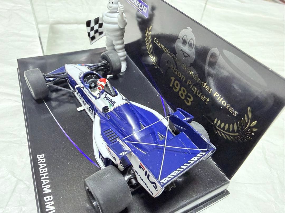 ミニチャンプス ブラバム BT52 ミシュランボックス　ネルソンピケ 希少