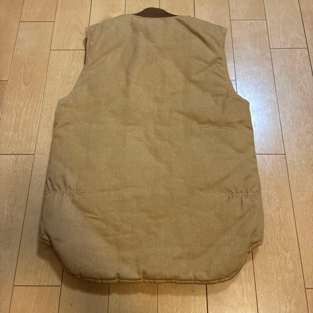 カーハート　Carhartt ダックベスト　ブラウン