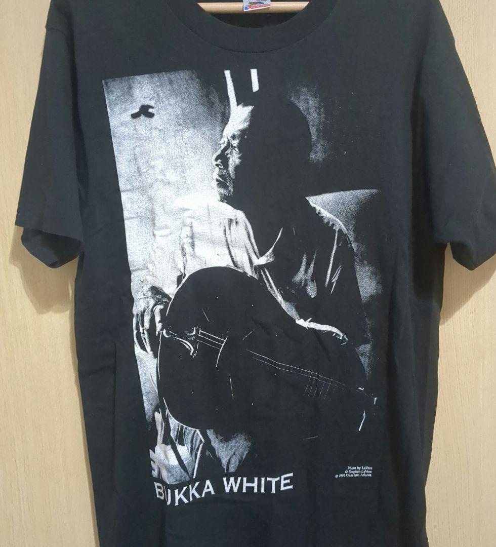 g*a様 ◀L】バクプリ有！ブッカ・ホワイト Tシャツ gear inc JAZ